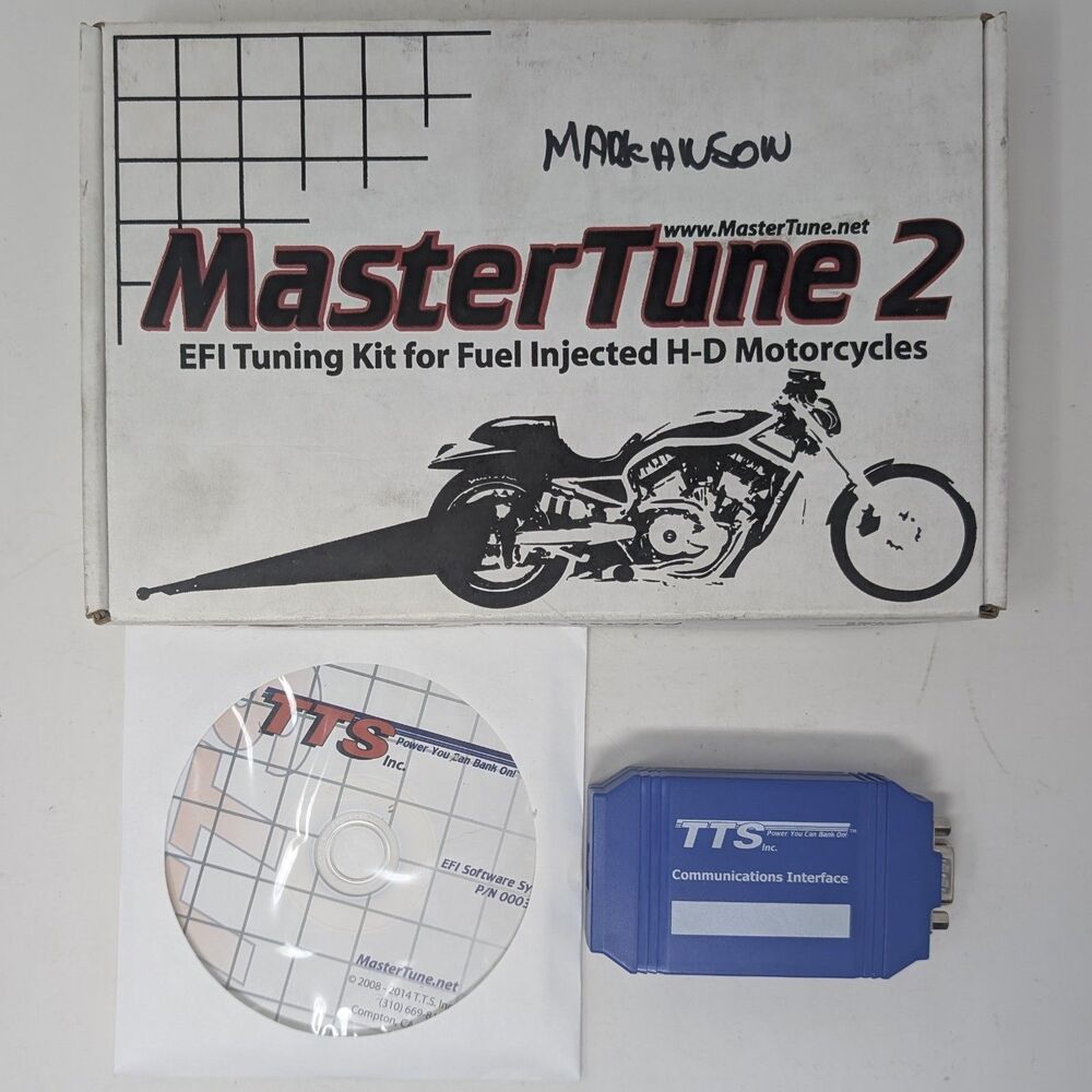 TTS 2000008 MasterTune 2 Harley-Davidson EFI Tuning Kit Communications Interface